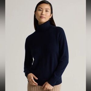 Quince Cashmere Turtleneck Sweater